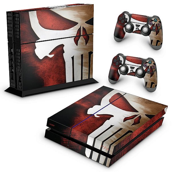 Ps4 Fat Skin - The Punisher Justiceiro