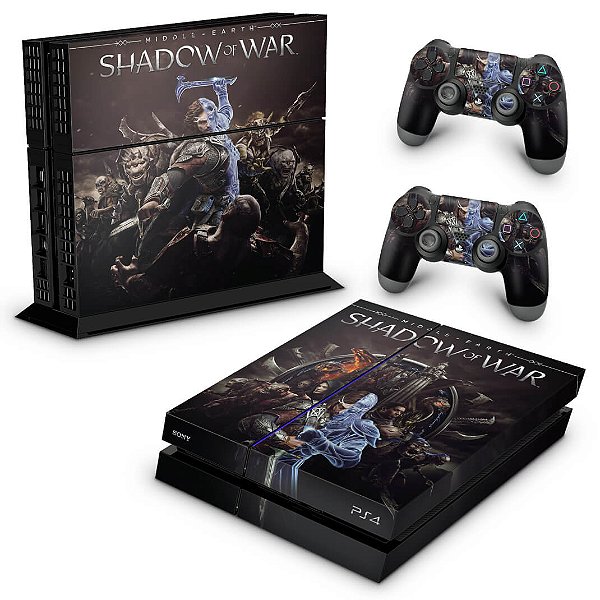 Ps4 Fat Skin - Shadow of War