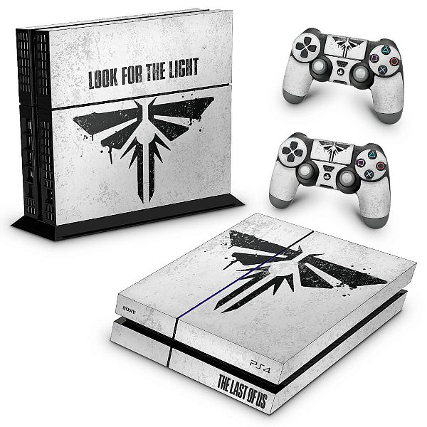 Ps4 Fat Skin - The Last Of Us Firefly