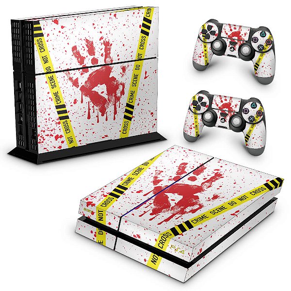 Ps4 Fat Skin - Cena de Crime Scene