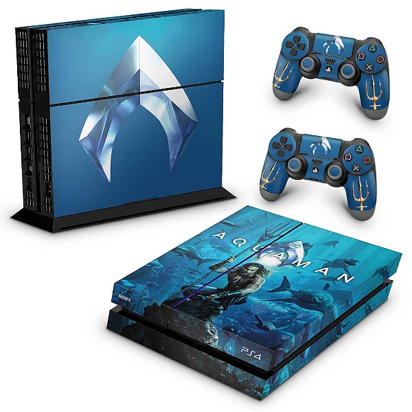 PS4 Fat Skin - Aquaman