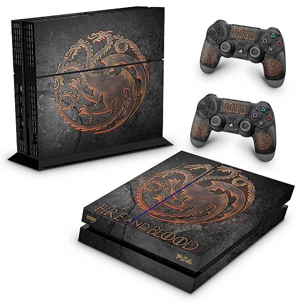 PS4 Fat Skin - Game of Thrones Targaryen