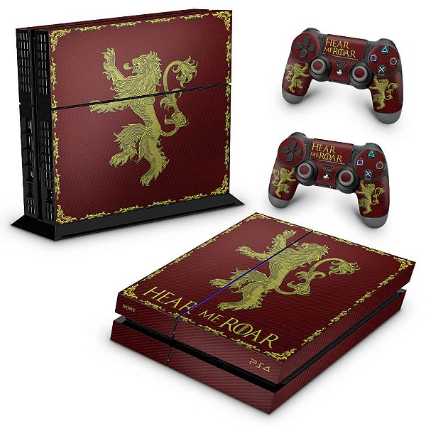 PS4 Fat Skin - Game Of Thrones Lannister