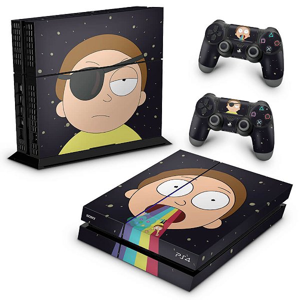 PS4 Fat Skin - Morty Rick and Morty