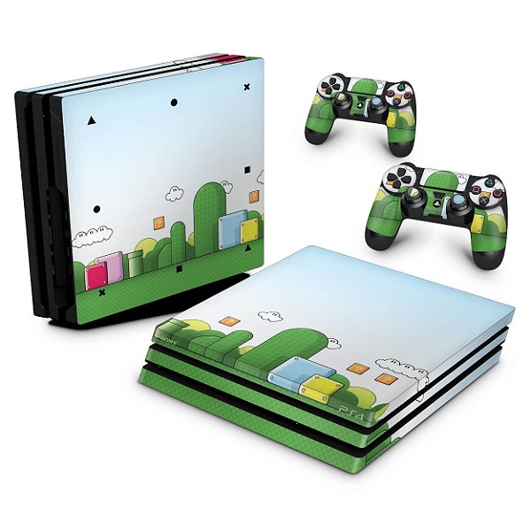 Skin adesivo para ps4 pro modelo 020 pop arte skins