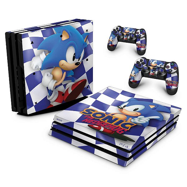 PS4 Pro Skin - Sonic The Hedgehog - Pop Arte Skins