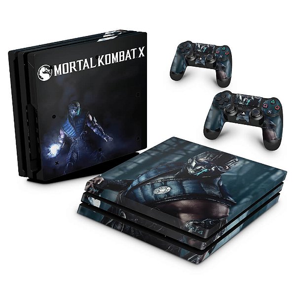 PS4 Pro Skin - Mortal Kombat X - Sub Zero