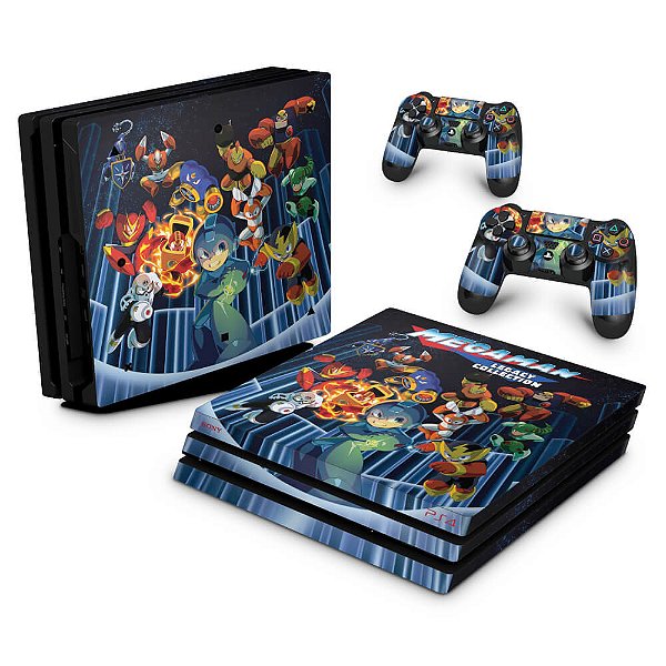 PS4 Pro Skin - Megaman Legacy Collection
