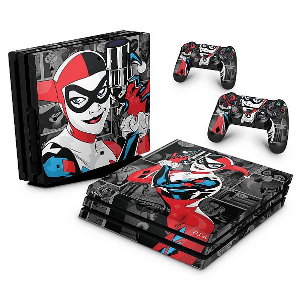 PS4 Pro Skin - Harley Quinn - Arlequina #a