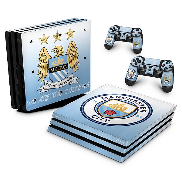 PS4 Pro Skin - Manchester City FC