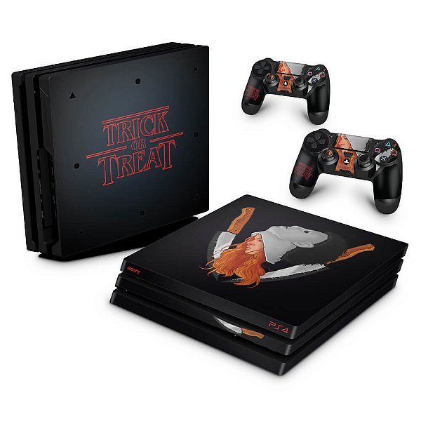 PS4 Pro Skin - Stranger Things Max - Pop Arte Skins