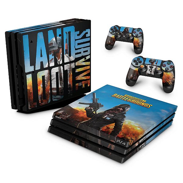 PS4 Pro Skin - Players Unknown Battlegrounds PUBG