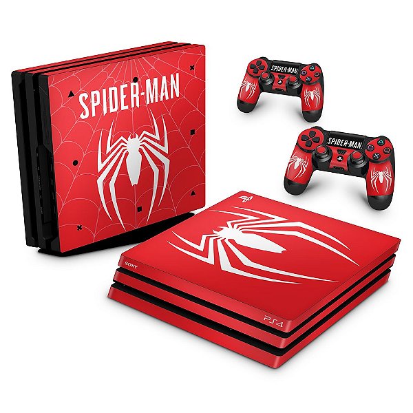 PS4 Pro Skin - Spider-man Bundle #a
