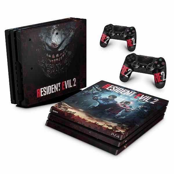 PS4 Pro Skin - Resident Evil 2 Remake