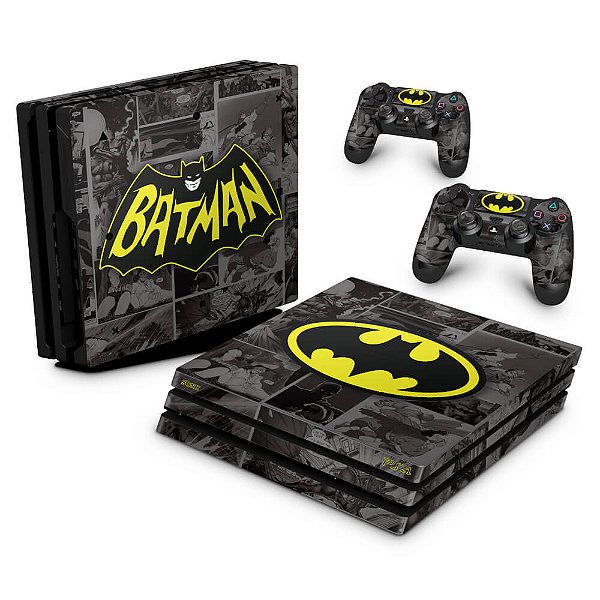 PS4 Pro Skin - Batman Comics