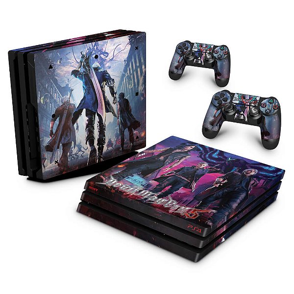 PS4 Pro Skin - Devil May Cry 5