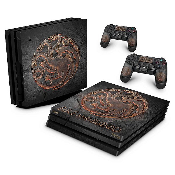 PS4 Pro Skin - Game of Thrones Targaryen