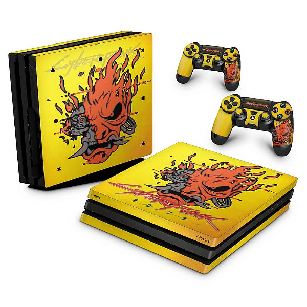 PS4 Pro Skin - Cyberpunk 2077 - Pop Arte Skins