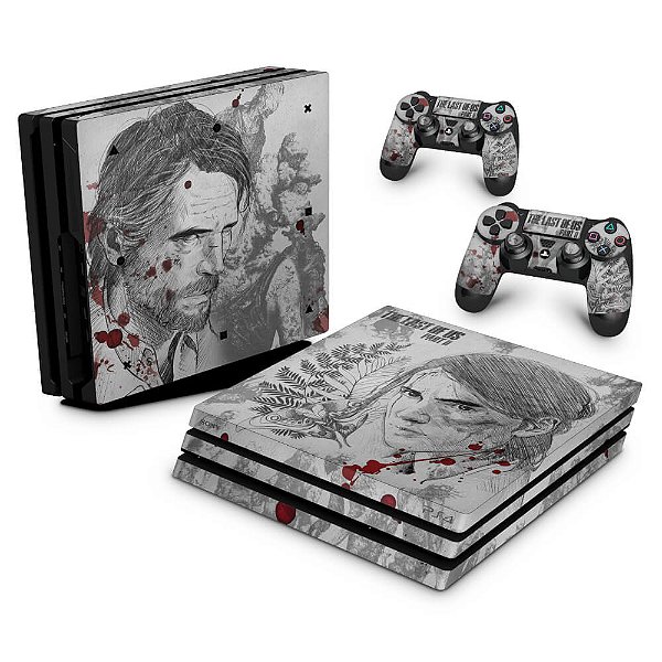 PS4 Pro Skin - The Last Of Us Part 2 II - Pop Arte Skins