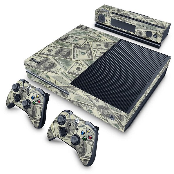 Xbox One Fat Skin - Dollar Money Dinheiro
