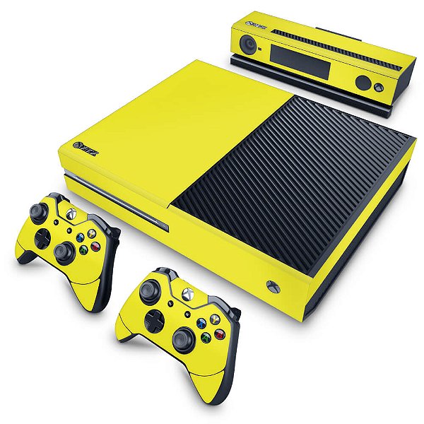 Xbox One Slim Skin - Amarelo - Pop Arte Skins