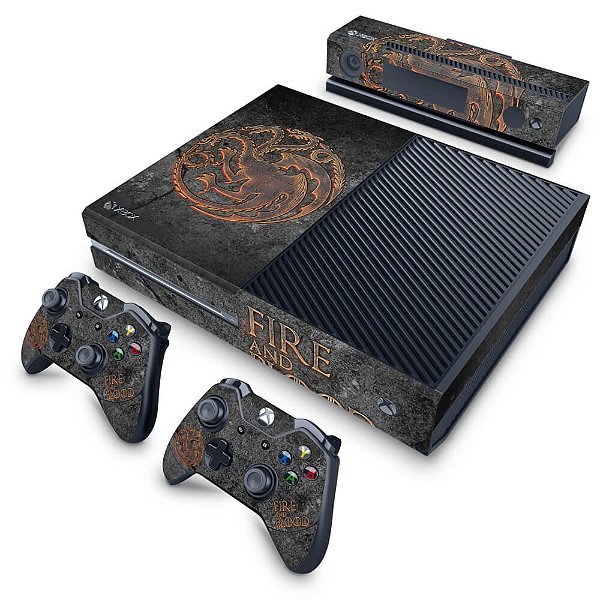 Xbox One Fat Skin - Game of Thrones Targaryen