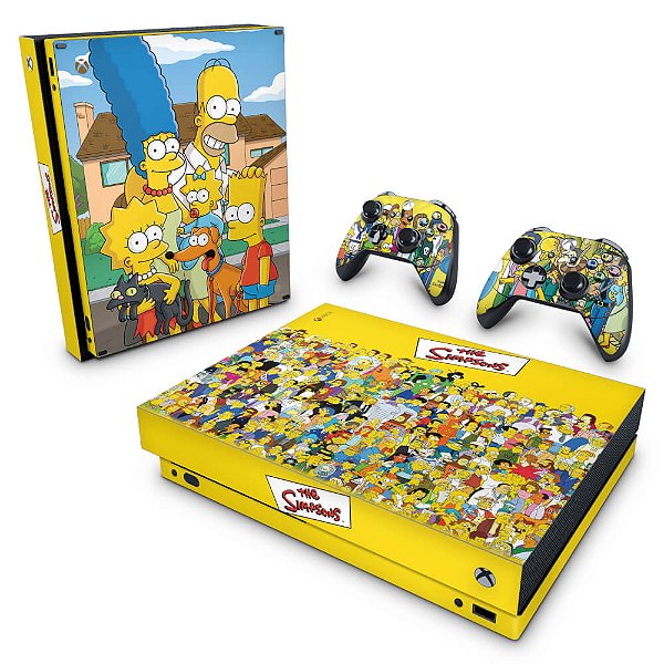 Xbox One X Skin - The Simpsons