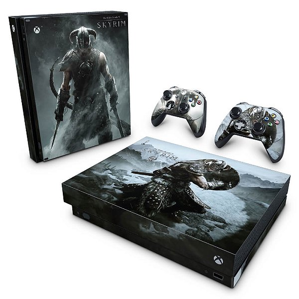 Xbox One X Skin - Skyrim