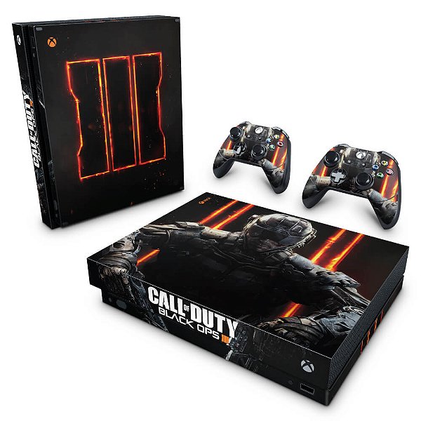 Xbox One X Skin - Call of Duty Black Ops 3