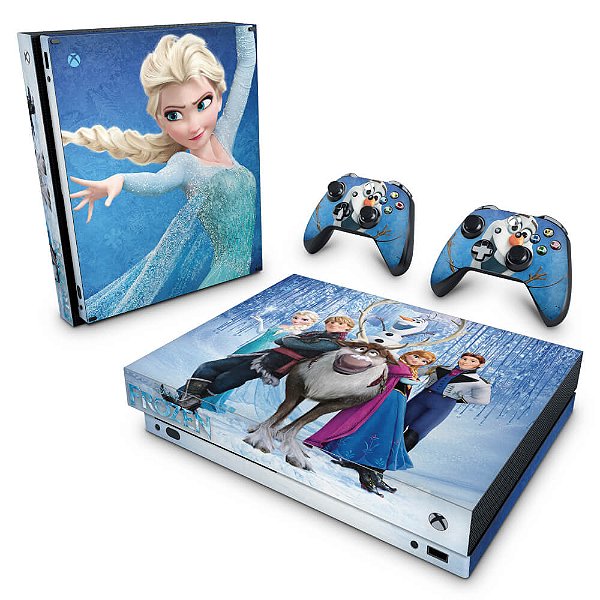 Xbox One X Skin - Frozen