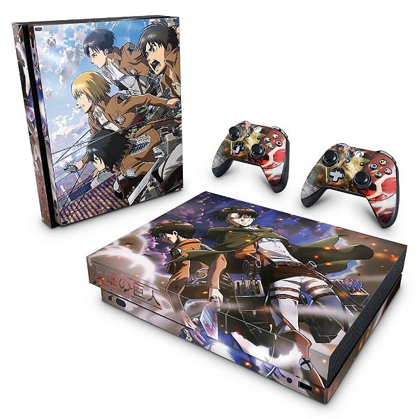 Xbox One X Skin - Attack on Titan #A