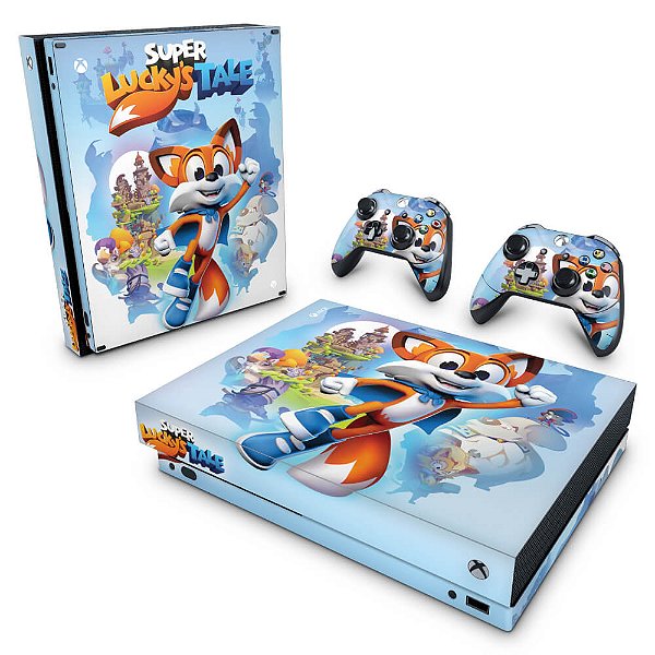 Xbox One X Skin - Super Lucky's Tale
