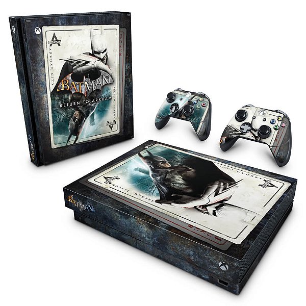 Xbox One X Skin - Batman Return to Arkham