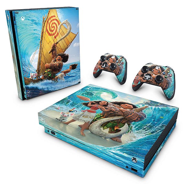 Xbox One X Skin - Disney Moana