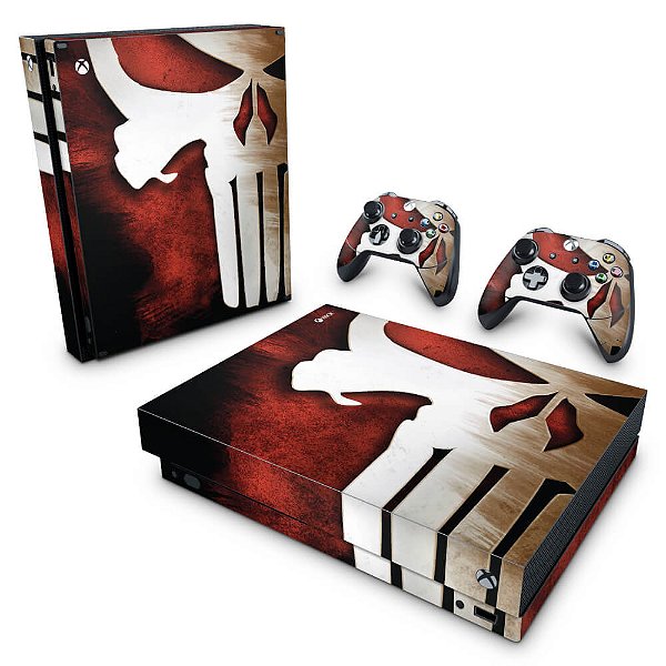Xbox One X Skin - The Punisher Justiceiro