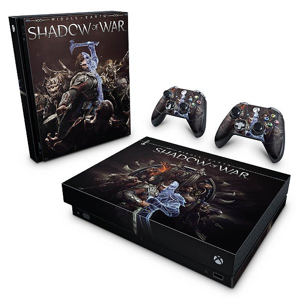 Xbox One X Skin - Shadow of War