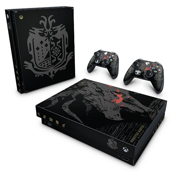 Xbox One X Skin - Monster Hunter Edition
