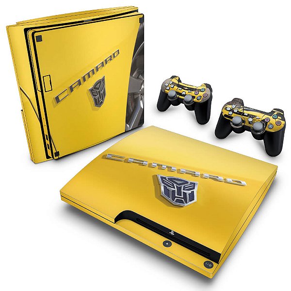 PS3 Slim Skin - Transformers Camaro