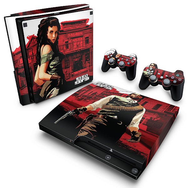 PS3 Slim Skin - Red Dead Redemption