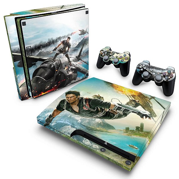 PS3 Slim Skin - Just Cause 2