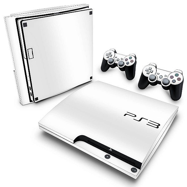 PS3 Slim Skin - Branco