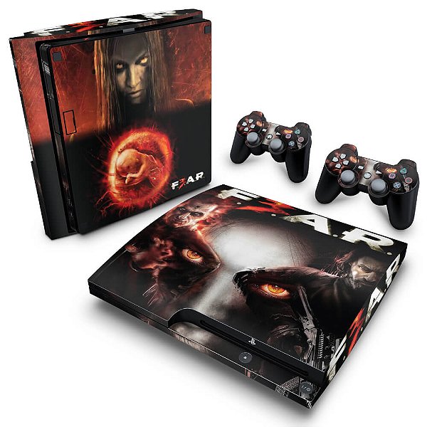 PS3 Slim Skin - Fear 3