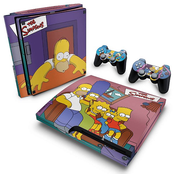 PS3 Slim Skin - The Simpsons