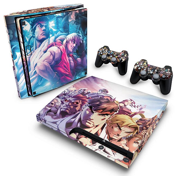 PS3 Slim Skin - Street Fighter