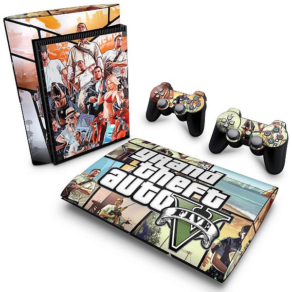 Xbox 360 Slim Skin - GTA V - Pop Arte Skins