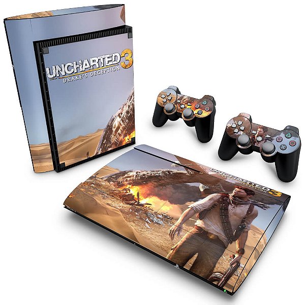 PS3 Super Slim Skin - Uncharted 3