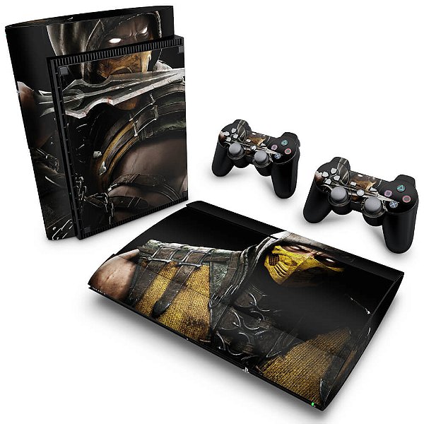 PS3 Super Slim Skin - Mortal Kombat X Scorpion