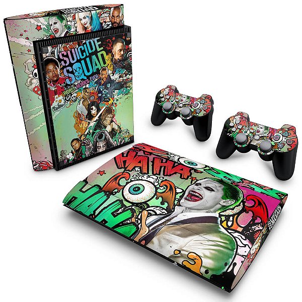 PS3 Super Slim Skin - Esquadrão Suicida #B