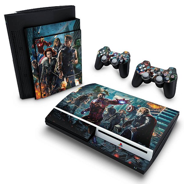 PS3 Fat Skin - The Avengers - Os Vingadores