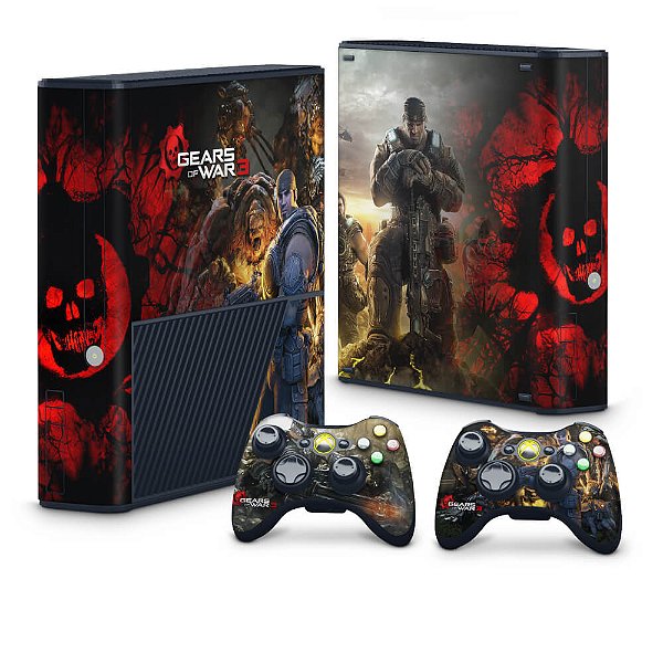 Xbox 360 Super Slim Skin - Gears of War 3